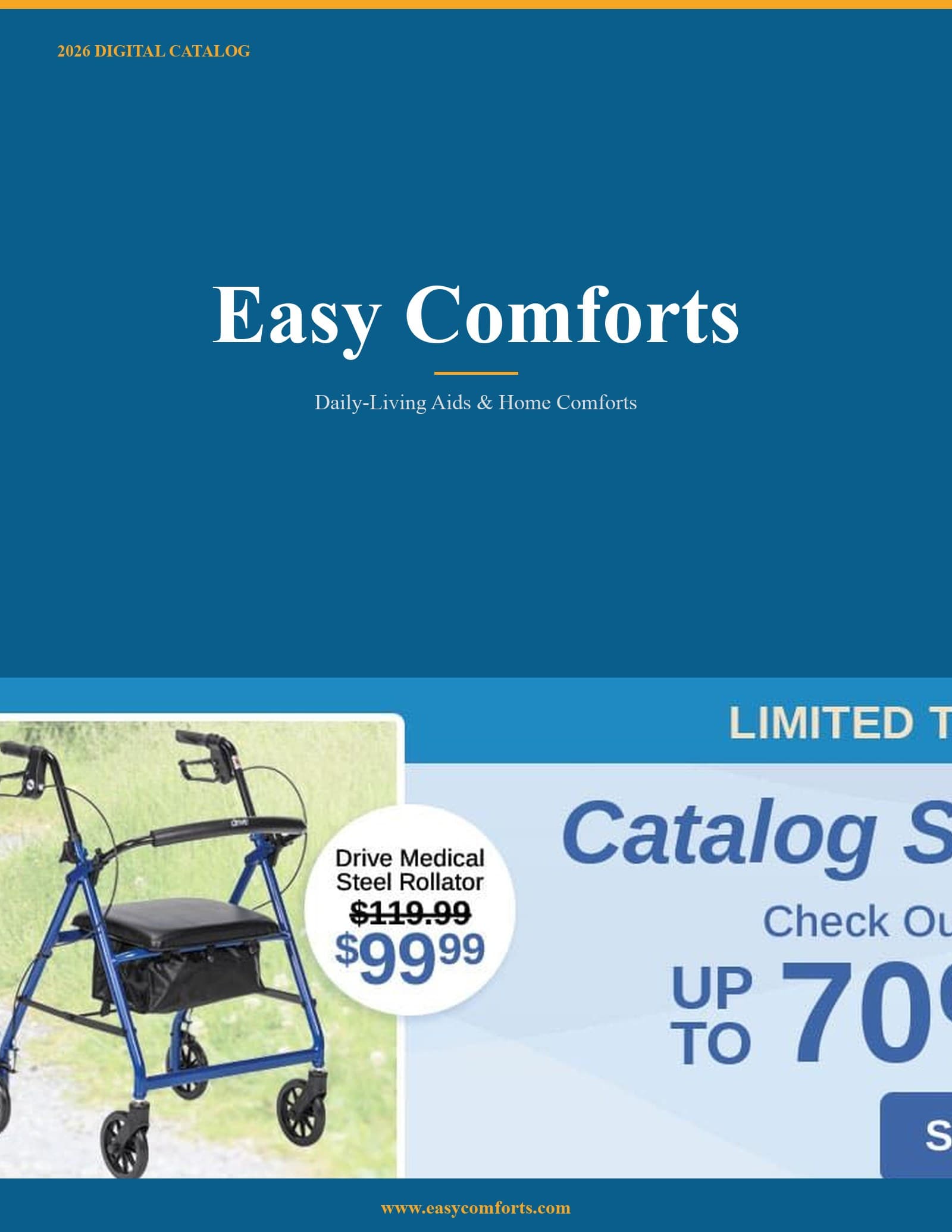 Easy Comforts 2026 Catalog