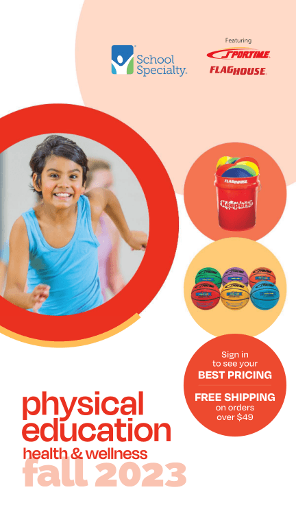 School Specialty Physical Education catalog cover