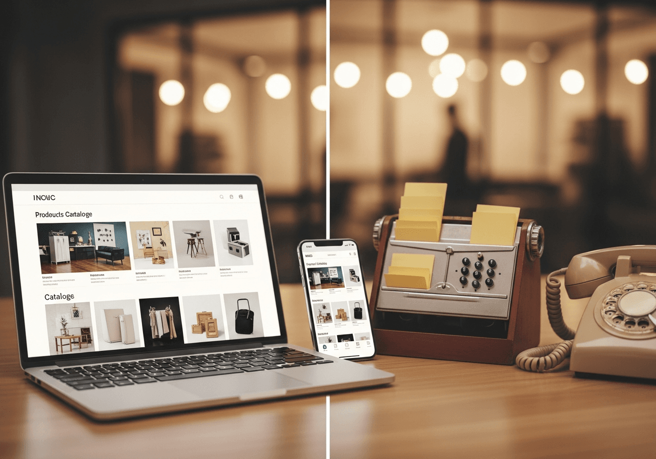 Promoting a Catalog Online: What Changed Since the Rolodex Era